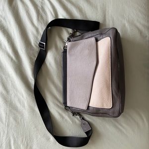 Botkier gray color block cross body EUC